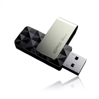 Silicon Power Blaze B30 USB kľúč 64 GB USB Type-A 3.0 (3.1 Gen 1) čierny