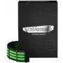 CableMod C-Series PRO ModMesh RM Black Label, RMi & RMx sada napájacích káblov, čierna/svetlozelená (CM-PCSR-16P3KIT-NKKLG-R)