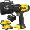 Akumulátorový vŕtací skrutkovač STANLEY SFMCD711D2K 18V Li-Ion 2x2Ah, 2-stupňový, 80 Nm, LED, kufrík