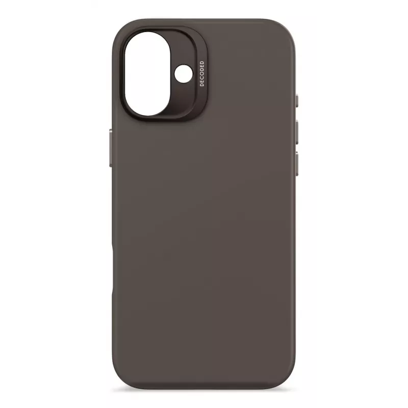 Puzdro Decoded Silicone puzdro iPhone 16 Plus 17 cm čierne