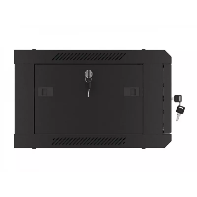 Lanberg WF01-6404-23B rack rozvádzač 4U nástenný čierny