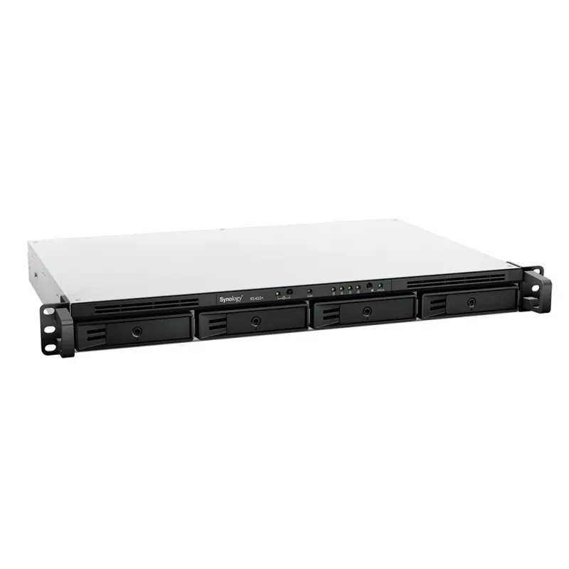 Synology RackStation RS422+ NAS/Storage Server Rack (1U) Ryzen Embedded R1600 2 GB DDR4 DSM čierny