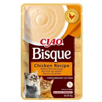 Vlhké krmivo pre mačky Inaba Foods CIAO hustá kuracia polievka 40 g vrecúško