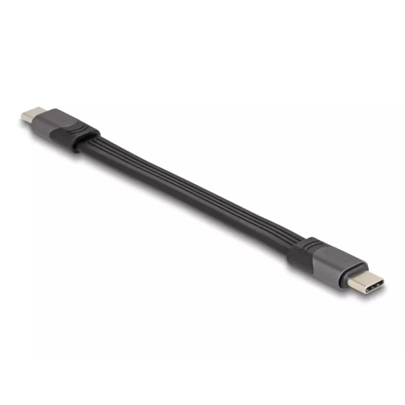 DeLOCK USB kábel 40 Gbps Type-C na Type-C 15 cm PD 3.0 100 W