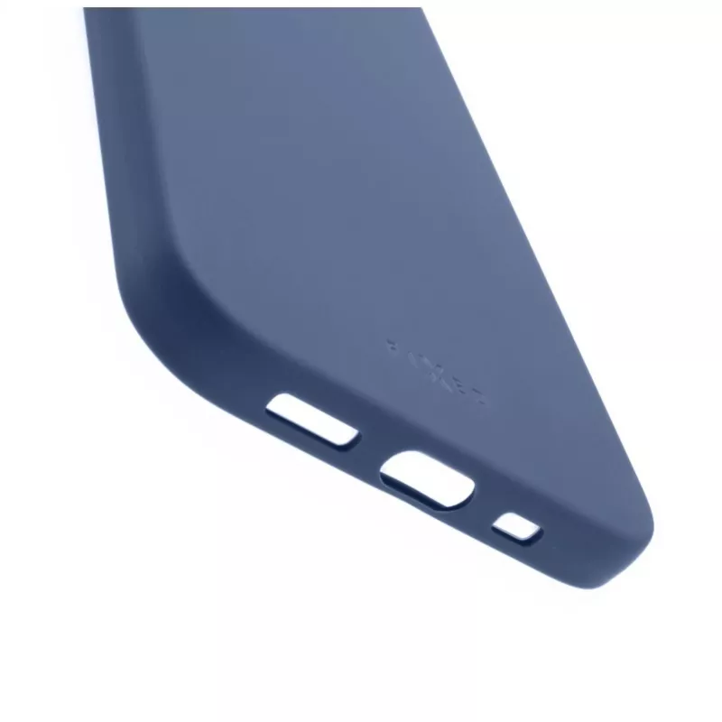 Zadný kryt na mobil FIXED pre Samsung Galaxy A17 4G/5G — guma modrý, ochranné zadné puzdro