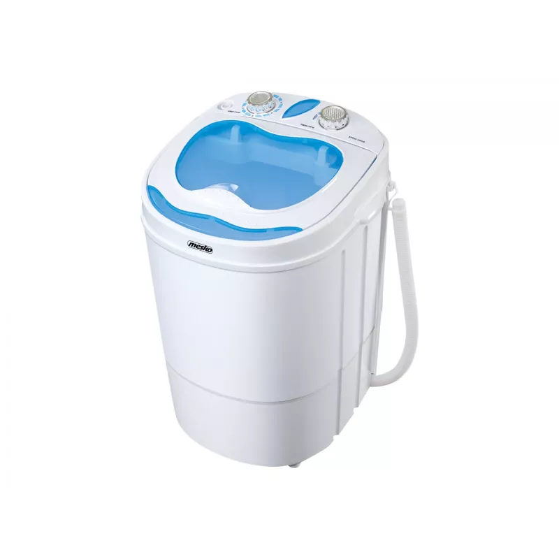 Práčka s horným plnením Mesko MS 8053 – kapacita 3 kg, 360×370×530 mm, modrá/biela