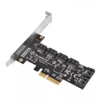 SILVERSTONE Serial ATA radič SST-ECS06 — PCIe karta so 6 SATA portami