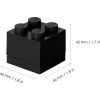 LEGO obedový box Mini 4 čierny 4011 (40111733)