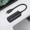 Ethernet adaptér Aukey CB-A30 USB‑C na Gigabit RJ45 10/100/1000 Mbps, USB 3.0, hliník, LED indikátory