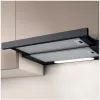 Vstavaný digestor Elica Elite 14 LUX 60 BL — šírka 598 mm, odťahový výkon 368 m³/h, hliníkový tukový filter, LED, 62 dB