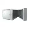 Serverový rack rozvádzač ALLNET SMB6606 sivá, 23 kg, kompaktné sieťové/serverové puzdro