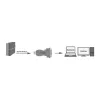 LogiLink AU0002F RS-232 USB 2.0 adaptér samec čierny