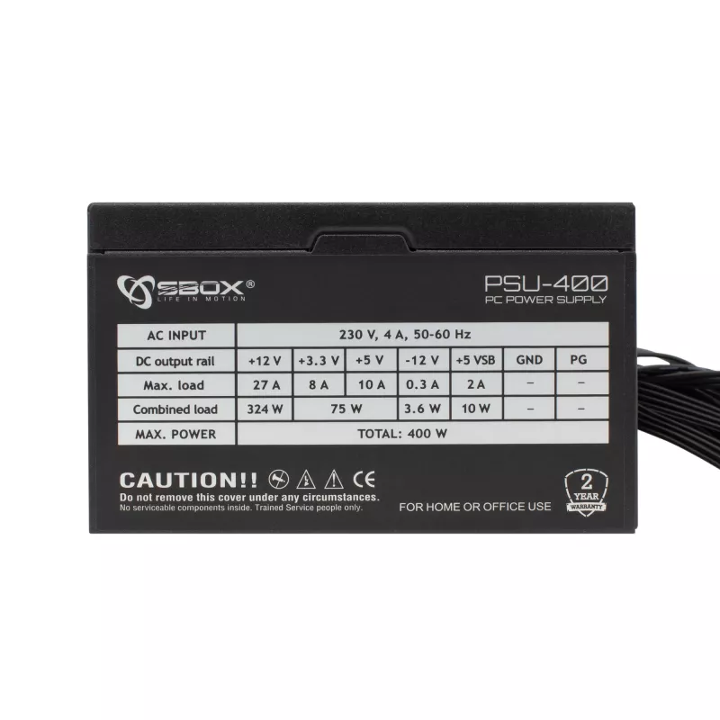 Počítačová skriňa Sbox PCC-12 MicroATX čierna