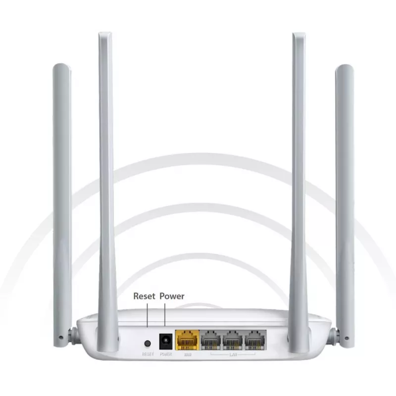 Mercusys MW325R bezdrôtový router Single-Band (2,4 GHz) Fast Ethernet biely