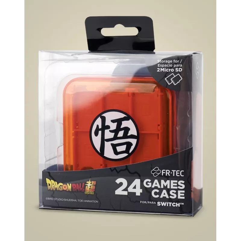 Puzdro na cartridge FR-TEC Dragon Ball Super Nintendo Switch oranžová