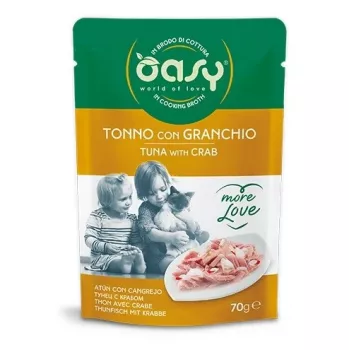 Oasy More Love tuniak s krabom vrecko 70 g