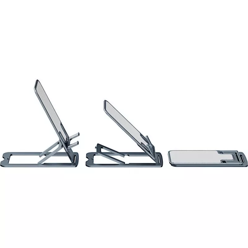 Pasívny držiak Inter-Tech MTS-100 mobilný telefón smartfón tablet UMPC sivý titán