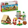 Konštrukčná hračka LEGO Captain Toads Camp sada 72040 s interaktívnymi funkciami Super Mario