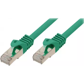 Sieťový kábel ShiverPeaks BASIC-S Cat7 1 m zelený