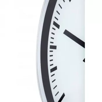 NeXtime hodiny 3031 Magic - Stripe, 25x35,2 cm, nástenné, biela