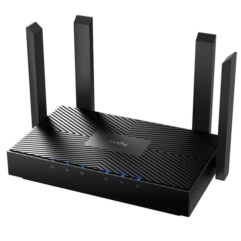 Cudy WR3000 bezdrôtový router Gigabit Ethernet Dualband (2,4 GHz / 5 GHz) čierny