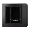 EXTRALINK LITE 6U 530X400 nástenný rack čierny s policou