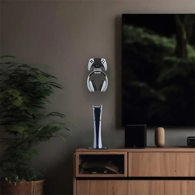 Subsonic SA5655 nabíjacia stanica pre ovládač PS5 so stojanom na slúchadlá
