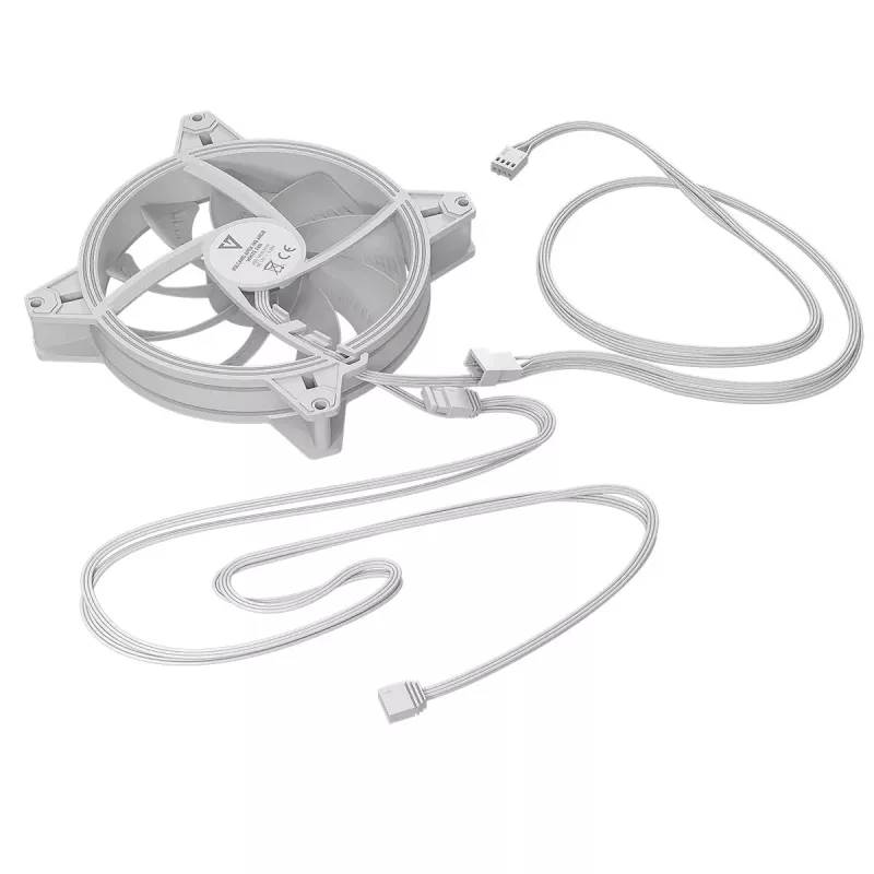 Skriňový ventilátor MODECOM VOLCANO APEX 140 ARGB biely 140 mm
