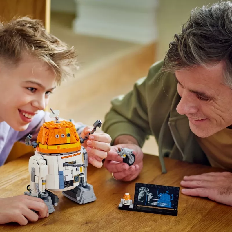 Stavebnica LEGO Star Wars Chopper C1-10P Astromech droid model 75416, 1039 dielov, vek 10+, výška 220 mm