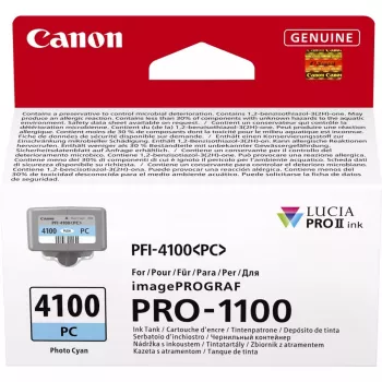 Canon LUCIA PRO II atramentová kazeta 1 ks originálna štandardná výdrž foto-cyan