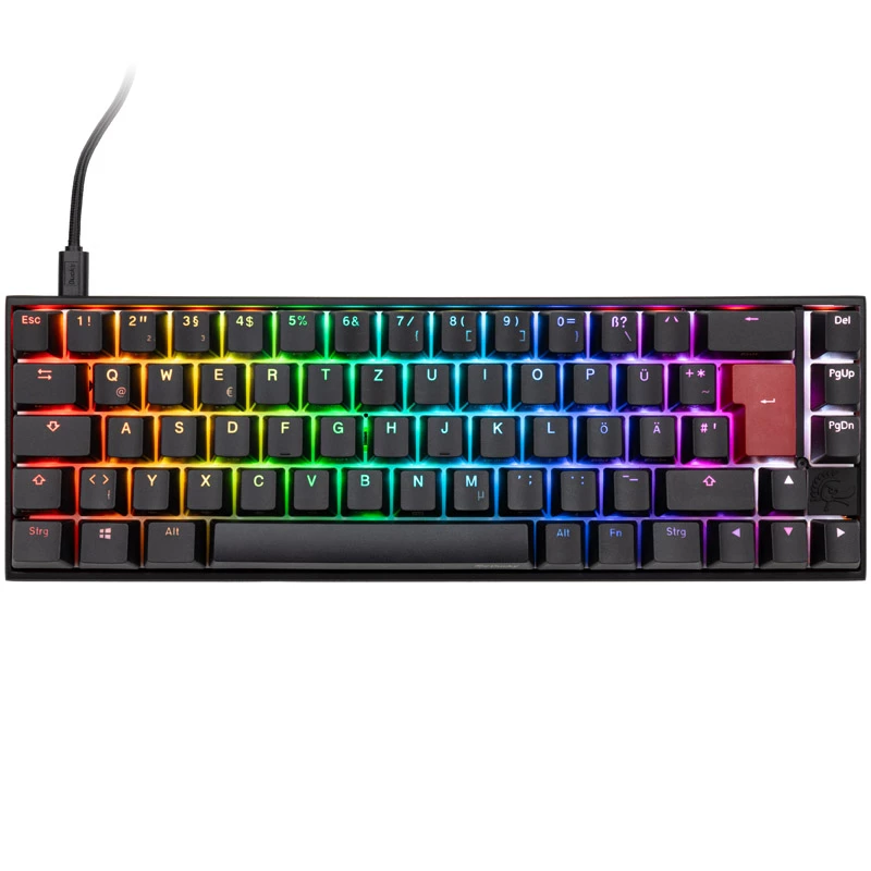 Ducky Mecha Pro SF klávesnica Gaming USB nemecká čierna