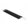 Káblový kanál DeLOCK 50 x 12 mm samolepiaci čierny 1 m
