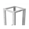 Otvorený rack 19 18U 600x800 sivý