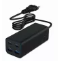 Gembird TA-UC-2A2C-PD100-01-BK nabíjačka pre mobilné zariadenia notebook, smartfón čierna AC rýchle nabíjanie interiérová