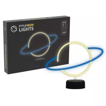Manta SNL38BLT Style Neon Lights Planet dekoratívna LED lampa