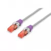 Farebný kódovací klip Digitus Color Clips pre patch káble A-CC-VI PVC fialový