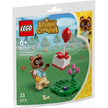 30731 Animal Crossing Tom Nook a balónikový darček, stavebnica Polybag