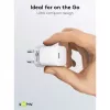 Goobay univerzálna čierna AC rýchlonabíjačka pre interiér 65403 USB Type-C 110-240V