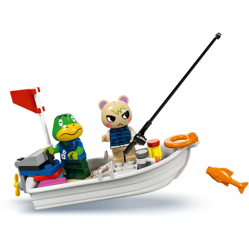 LEGO stavebná hračka 77048 Animal Crossing plavba loďou s kapitánskym ostrovom