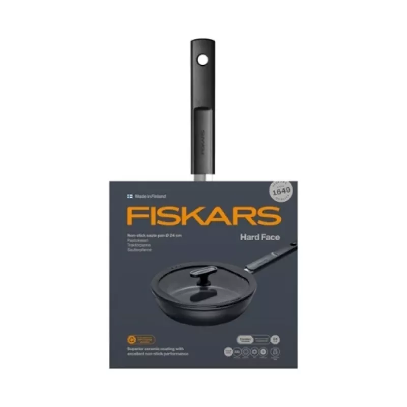 Fiskars Hard Face 1075528 Nepriľnavá panvica 24 cm 2,2L