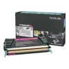 Lexmark - tonerová kazeta - vysoká výťažnosť - 1 x purpurová - 10000 strán - LRP / LCCP (0C736H1MG)