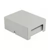 Keystone patch panel DeLOCK 43407 4 porty sivý