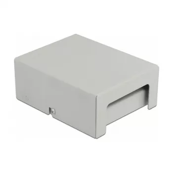 Keystone patch panel DeLOCK 43407 4 porty sivá