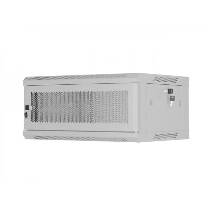 Rack rozvádzač LANBERG WF01-6404-23S 19 palcov 4U sivý s perforovanými dverami