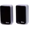 Fotoelektrický senzor Nice EPMB 30m čierny sivý polykarbonát