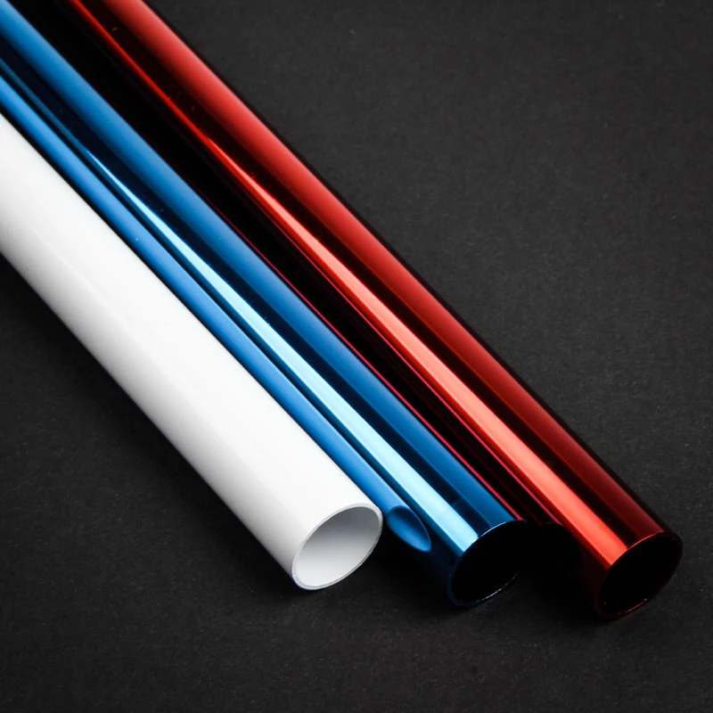Hardtubing Bitspower 16 mm AD zrazená mosadzná rúrka, 500 mm, biela lakovaná