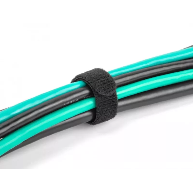 Suchý zips na káble DeLOCK 19075 300x12mm čierna 10 ks