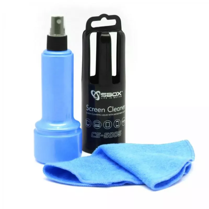 Sbox CS-5005B čistič obrazovky 150ml modrý