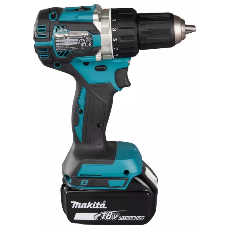 Makita DDF484RFJ vŕtačka 2000 RPM 1.8 kg čierna, modrá