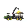 Bruder John Deere 1210E Forwarder s drapákom